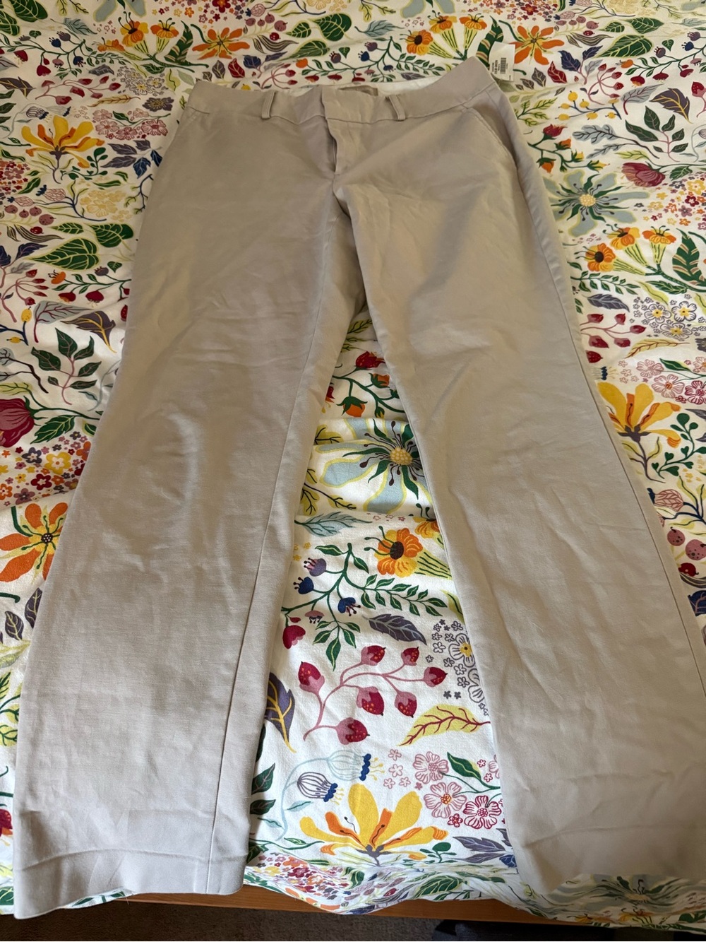 Banana Republic women’s Khaki Chinos in Light Beige “Jackson Fit”